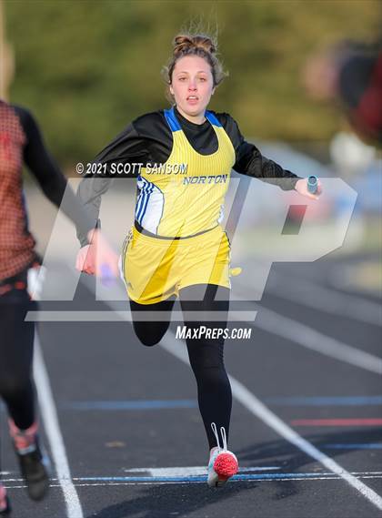 Thumbnail 3 in Norton Invitational Track Meet photogallery.
