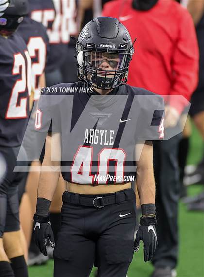 Thumbnail 2 in Argyle vs. Lindale (UIL Class 4A Division 1 State Final) photogallery.
