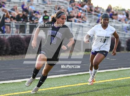 Thumbnail 3 in Porter Ridge vs Ardrey Kell (NCHSAA 4A First Round Playoffs) photogallery.