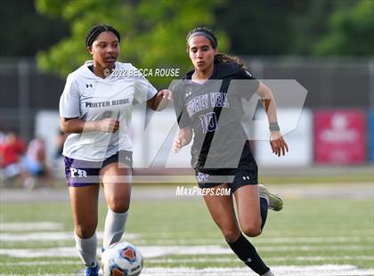 Thumbnail 3 in Porter Ridge vs Ardrey Kell (NCHSAA 4A First Round Playoffs) photogallery.