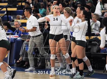 Thumbnail 2 in Saddleback Valley Christian vs. Sacred Heart Cathedral (CIF State D3 Finals) photogallery.