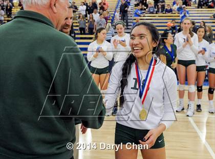 Thumbnail 1 in Saddleback Valley Christian vs. Sacred Heart Cathedral (CIF State D3 Finals) photogallery.