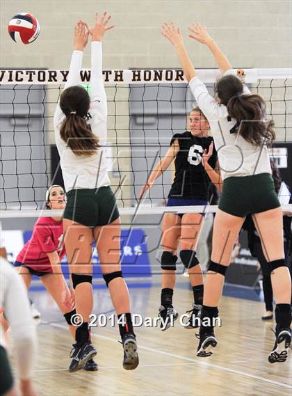 Thumbnail 3 in Saddleback Valley Christian vs. Sacred Heart Cathedral (CIF State D3 Finals) photogallery.