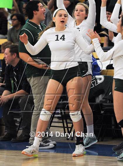 Thumbnail 3 in Saddleback Valley Christian vs. Sacred Heart Cathedral (CIF State D3 Finals) photogallery.