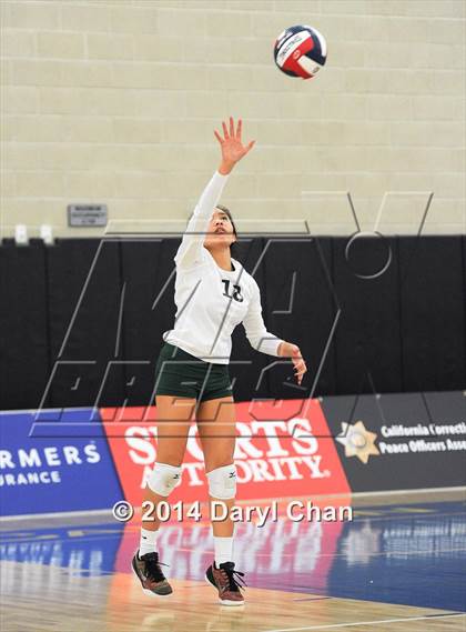 Thumbnail 2 in Saddleback Valley Christian vs. Sacred Heart Cathedral (CIF State D3 Finals) photogallery.