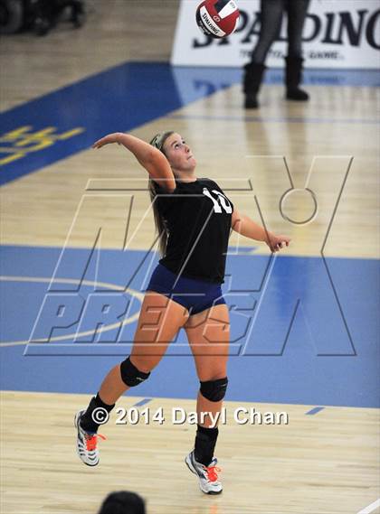 Thumbnail 1 in Saddleback Valley Christian vs. Sacred Heart Cathedral (CIF State D3 Finals) photogallery.
