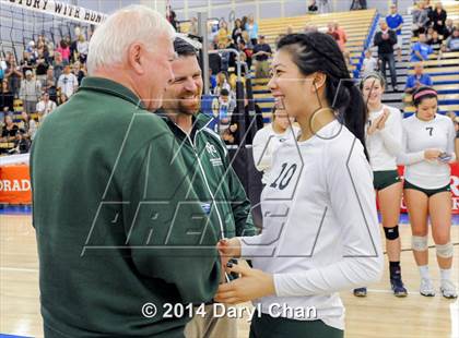 Thumbnail 1 in Saddleback Valley Christian vs. Sacred Heart Cathedral (CIF State D3 Finals) photogallery.