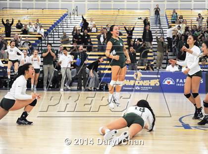 Thumbnail 1 in Saddleback Valley Christian vs. Sacred Heart Cathedral (CIF State D3 Finals) photogallery.