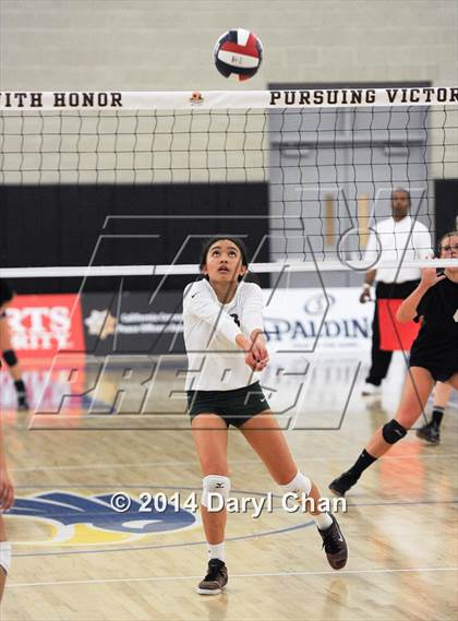 Thumbnail 3 in Saddleback Valley Christian vs. Sacred Heart Cathedral (CIF State D3 Finals) photogallery.