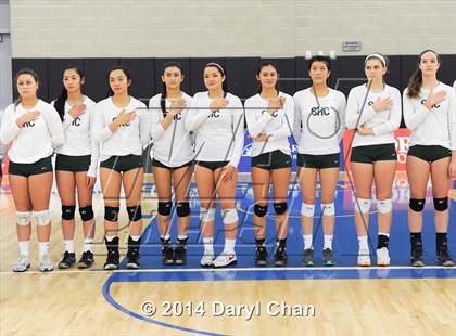Thumbnail 2 in Saddleback Valley Christian vs. Sacred Heart Cathedral (CIF State D3 Finals) photogallery.