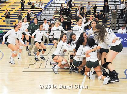 Thumbnail 3 in Saddleback Valley Christian vs. Sacred Heart Cathedral (CIF State D3 Finals) photogallery.
