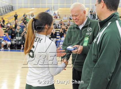 Thumbnail 2 in Saddleback Valley Christian vs. Sacred Heart Cathedral (CIF State D3 Finals) photogallery.