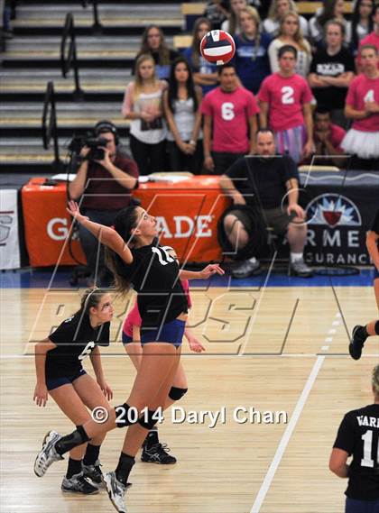Thumbnail 3 in Saddleback Valley Christian vs. Sacred Heart Cathedral (CIF State D3 Finals) photogallery.