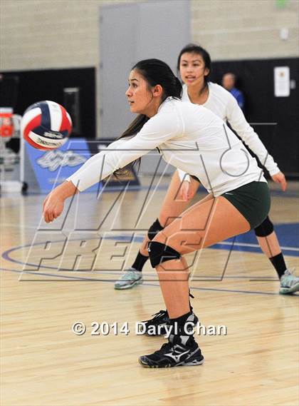 Thumbnail 2 in Saddleback Valley Christian vs. Sacred Heart Cathedral (CIF State D3 Finals) photogallery.