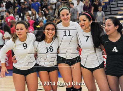 Thumbnail 3 in Saddleback Valley Christian vs. Sacred Heart Cathedral (CIF State D3 Finals) photogallery.