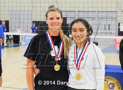 Thumbnail 3 in Saddleback Valley Christian vs. Sacred Heart Cathedral (CIF State D3 Finals) photogallery.