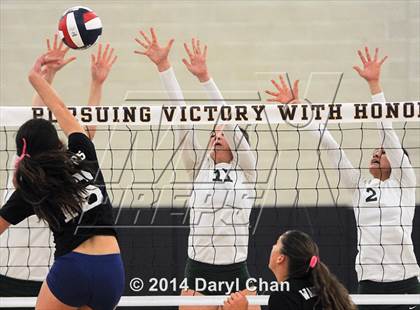 Thumbnail 2 in Saddleback Valley Christian vs. Sacred Heart Cathedral (CIF State D3 Finals) photogallery.