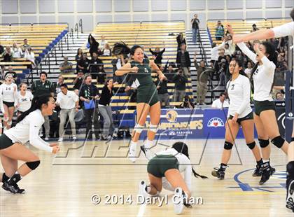 Thumbnail 3 in Saddleback Valley Christian vs. Sacred Heart Cathedral (CIF State D3 Finals) photogallery.