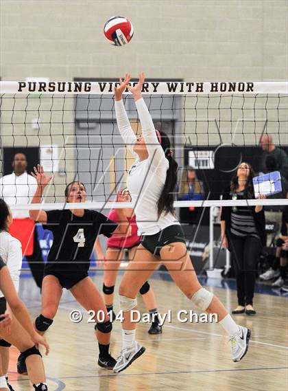 Thumbnail 1 in Saddleback Valley Christian vs. Sacred Heart Cathedral (CIF State D3 Finals) photogallery.