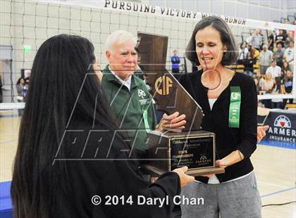 Thumbnail 1 in Saddleback Valley Christian vs. Sacred Heart Cathedral (CIF State D3 Finals) photogallery.