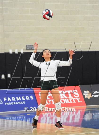 Thumbnail 3 in Saddleback Valley Christian vs. Sacred Heart Cathedral (CIF State D3 Finals) photogallery.