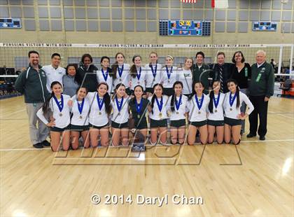 Thumbnail 2 in Saddleback Valley Christian vs. Sacred Heart Cathedral (CIF State D3 Finals) photogallery.