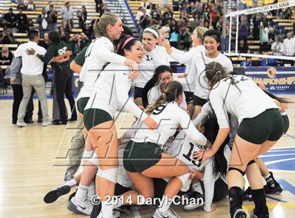Thumbnail 2 in Saddleback Valley Christian vs. Sacred Heart Cathedral (CIF State D3 Finals) photogallery.