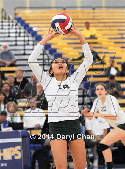 Thumbnail 3 in Saddleback Valley Christian vs. Sacred Heart Cathedral (CIF State D3 Finals) photogallery.