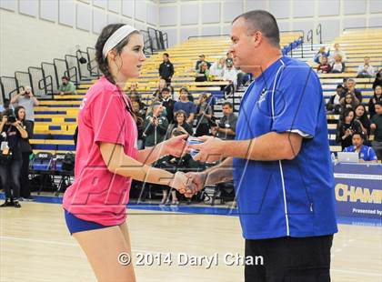 Thumbnail 1 in Saddleback Valley Christian vs. Sacred Heart Cathedral (CIF State D3 Finals) photogallery.