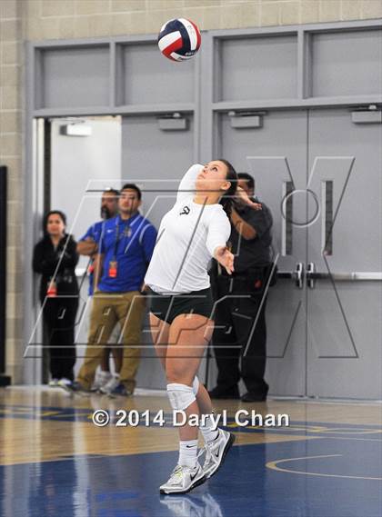 Thumbnail 1 in Saddleback Valley Christian vs. Sacred Heart Cathedral (CIF State D3 Finals) photogallery.