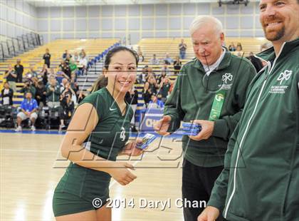 Thumbnail 3 in Saddleback Valley Christian vs. Sacred Heart Cathedral (CIF State D3 Finals) photogallery.