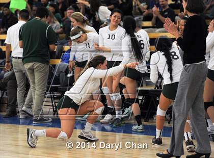 Thumbnail 2 in Saddleback Valley Christian vs. Sacred Heart Cathedral (CIF State D3 Finals) photogallery.
