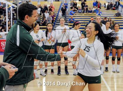 Thumbnail 2 in Saddleback Valley Christian vs. Sacred Heart Cathedral (CIF State D3 Finals) photogallery.