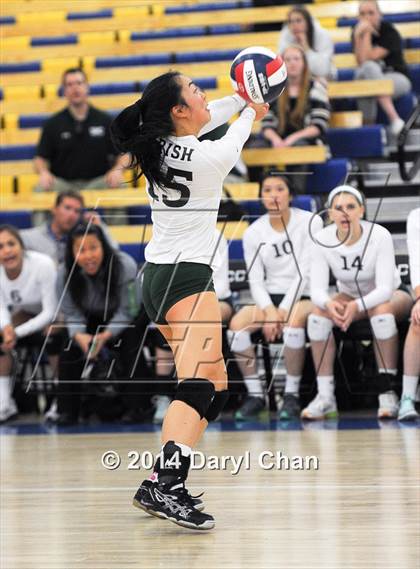 Thumbnail 2 in Saddleback Valley Christian vs. Sacred Heart Cathedral (CIF State D3 Finals) photogallery.