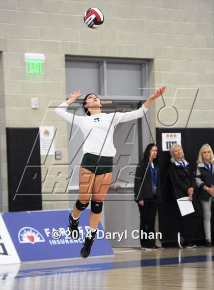 Thumbnail 1 in Saddleback Valley Christian vs. Sacred Heart Cathedral (CIF State D3 Finals) photogallery.