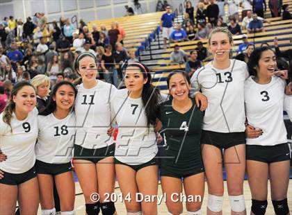 Thumbnail 2 in Saddleback Valley Christian vs. Sacred Heart Cathedral (CIF State D3 Finals) photogallery.