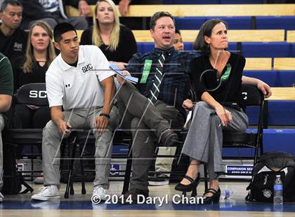 Thumbnail 1 in Saddleback Valley Christian vs. Sacred Heart Cathedral (CIF State D3 Finals) photogallery.
