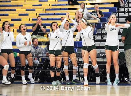 Thumbnail 3 in Saddleback Valley Christian vs. Sacred Heart Cathedral (CIF State D3 Finals) photogallery.