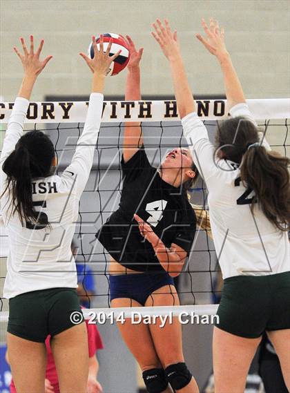 Thumbnail 3 in Saddleback Valley Christian vs. Sacred Heart Cathedral (CIF State D3 Finals) photogallery.