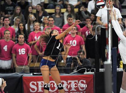 Thumbnail 1 in Saddleback Valley Christian vs. Sacred Heart Cathedral (CIF State D3 Finals) photogallery.