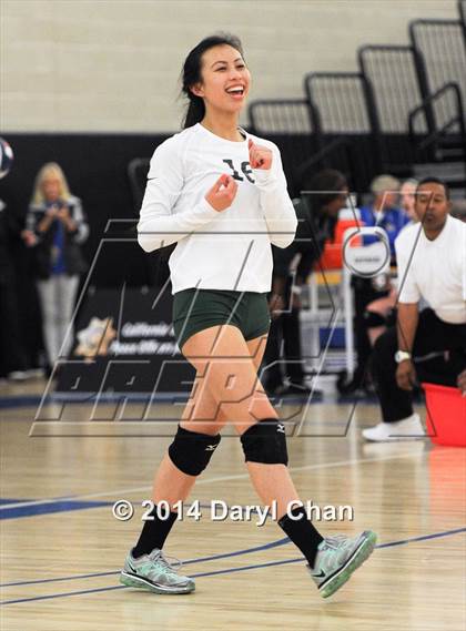 Thumbnail 1 in Saddleback Valley Christian vs. Sacred Heart Cathedral (CIF State D3 Finals) photogallery.