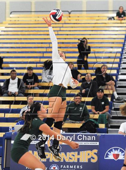 Thumbnail 3 in Saddleback Valley Christian vs. Sacred Heart Cathedral (CIF State D3 Finals) photogallery.