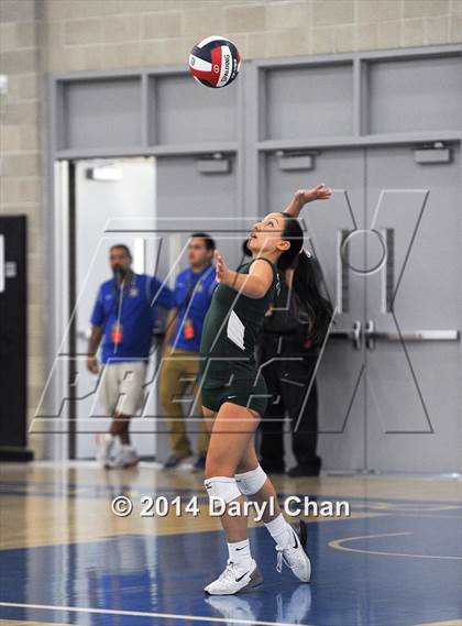 Thumbnail 1 in Saddleback Valley Christian vs. Sacred Heart Cathedral (CIF State D3 Finals) photogallery.