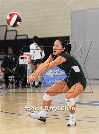 Thumbnail 2 in Saddleback Valley Christian vs. Sacred Heart Cathedral (CIF State D3 Finals) photogallery.