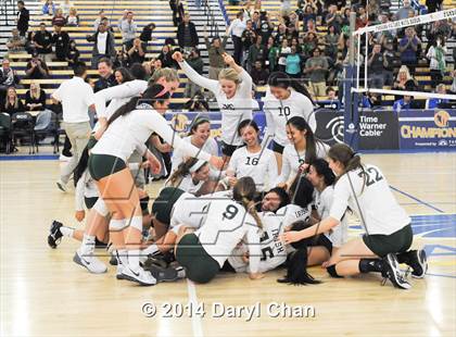 Thumbnail 3 in Saddleback Valley Christian vs. Sacred Heart Cathedral (CIF State D3 Finals) photogallery.