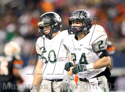 Thumbnail 3 in Lancaster vs. Cedar Park (UIL 4A Division 2 Final) photogallery.