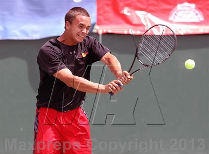 Thumbnail 2 in CIF SoCal Regional Team Tennis Championships photogallery.