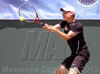 Thumbnail 2 in CIF SoCal Regional Team Tennis Championships photogallery.