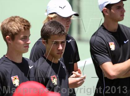 Thumbnail 2 in CIF SoCal Regional Team Tennis Championships photogallery.