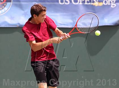 Thumbnail 3 in CIF SoCal Regional Team Tennis Championships photogallery.